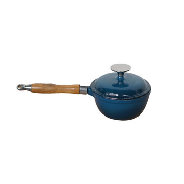 Chef's Delight Cast Iron - 15cm Sauce Pan - Blue