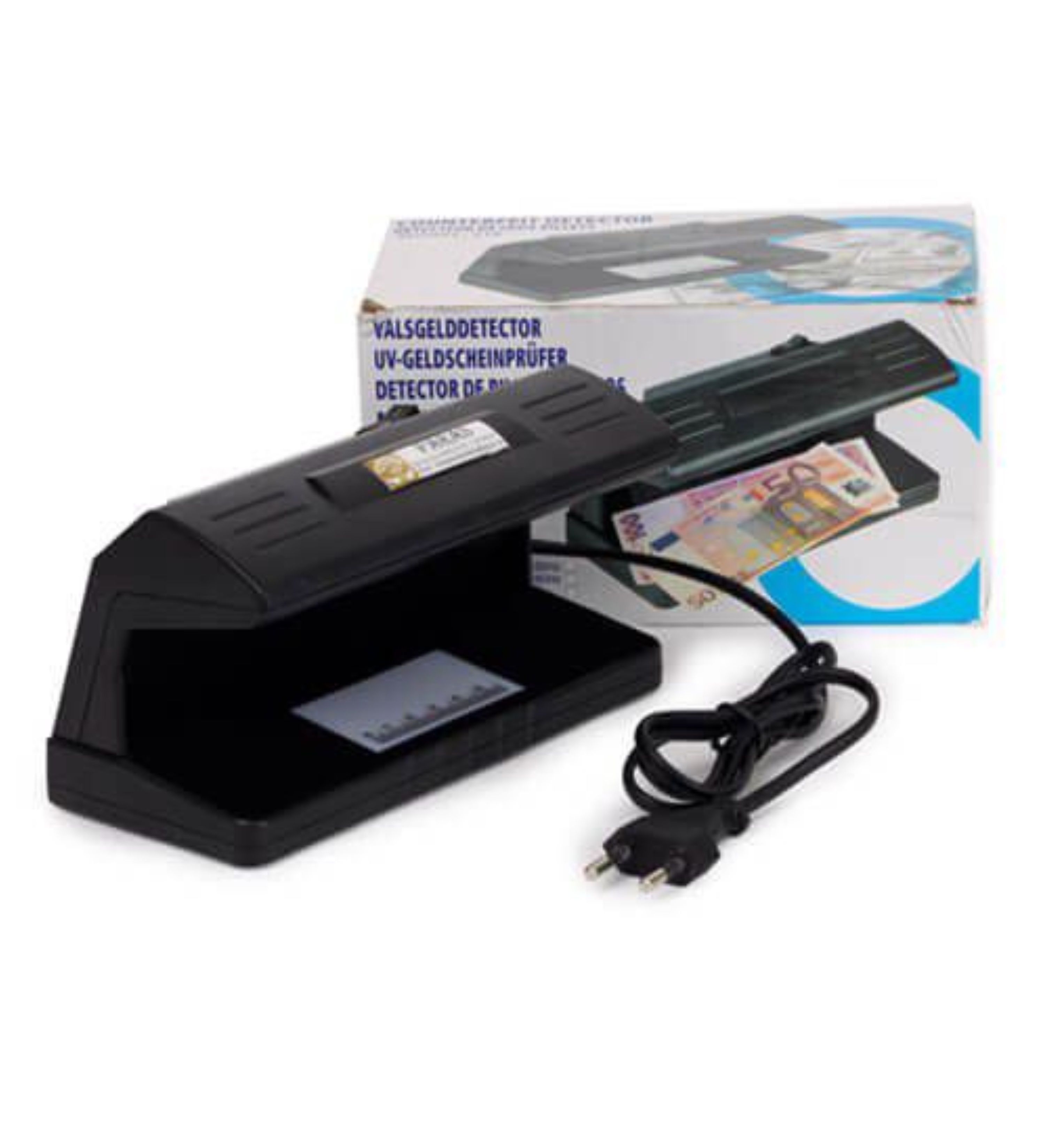 Desktop UV money detector