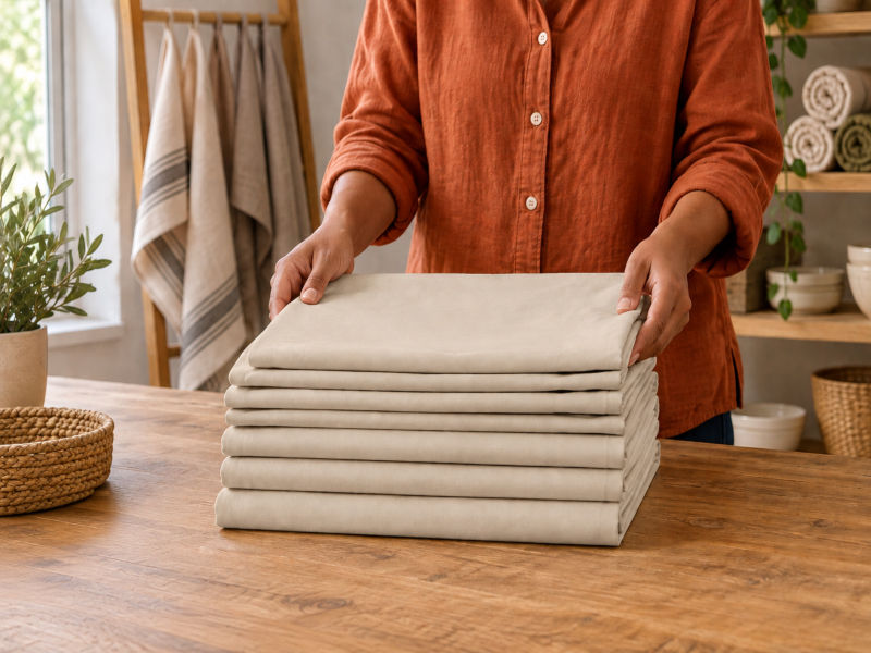 Hotel Collection - Fitted Sheet - White Pepper - Super King (06 Piece Pack)