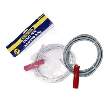 Drain Cleaner - Galv. Rod - 8mm X 3m