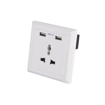 ACDC - Multi Socket With 2xUsb 5v/2.1A