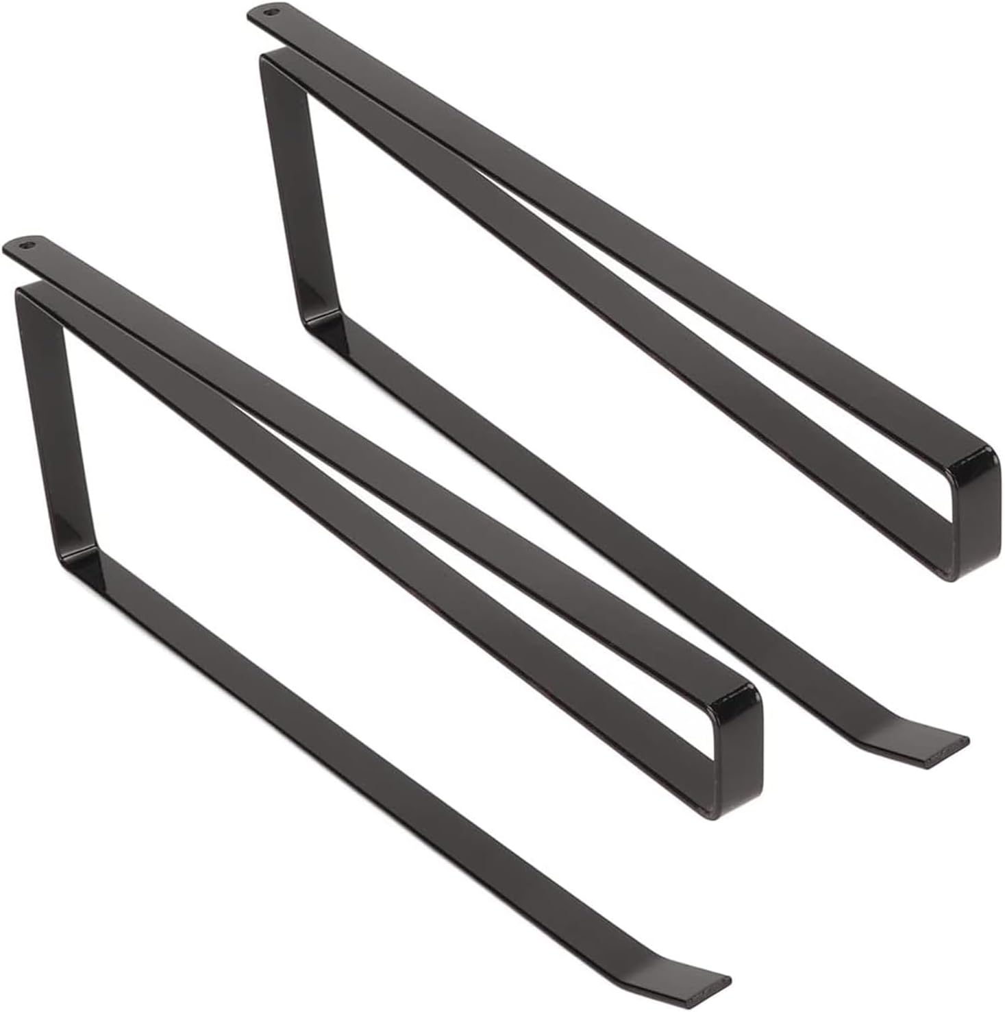Tumbler Cup Lid Organiser - Under Cabinet Hook For Kitchen Space Saver - 2 Pack