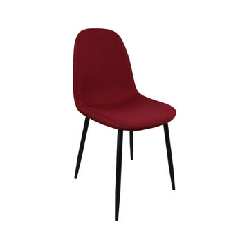 Vividitto - Padded Dining Chair - Dark Red