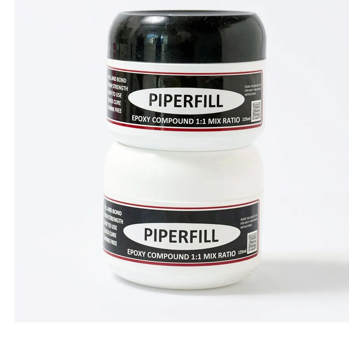 Piperfill Epoxy Compound, Opaque Clear, 250ml BY WOODLY