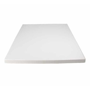 Vividitto - Werzalit Square Cafe Table Top 60cm - Beyaz