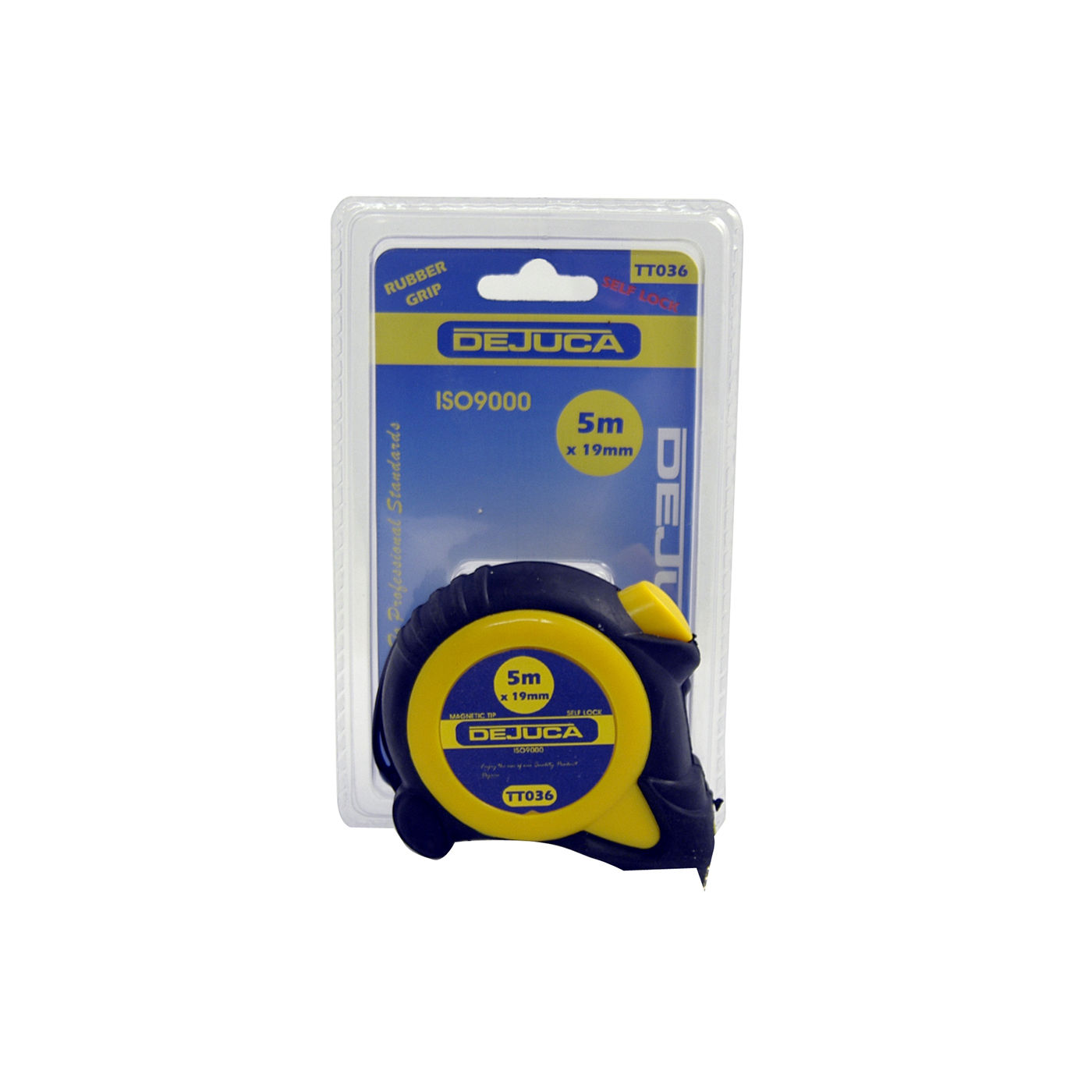 Dejuca - Tape Measure - Magnetic Tip - S/lock - 5m X 19mm - 3 Pack