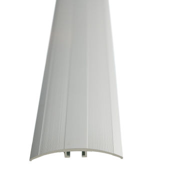 Aluminium Multi Cover Strip Silver door Strip Undrilled- 2500 x 44 x 2mm