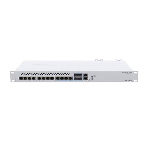 Mikrotik Crs312-4C+8Xg-Rm - 10Gb 12 Port Rj45 Cloud Router Switch