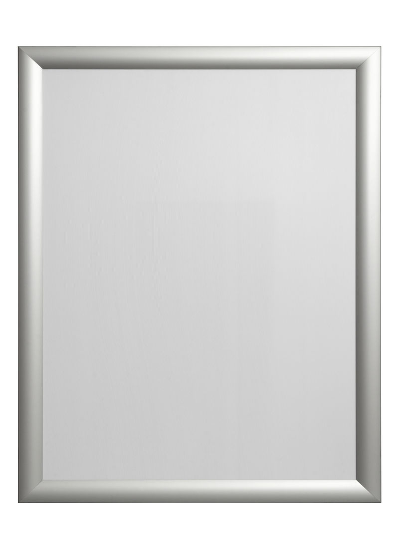 A0 Clip Frame 60 mm - Natural Anodised