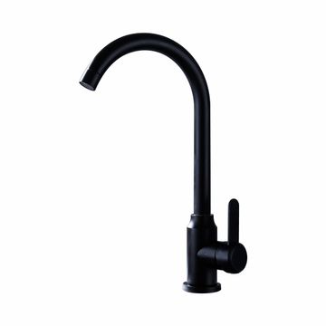 Tap Basin and Kitchen Mixer 2316B Black