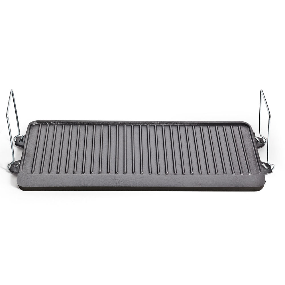 Campfire 3 Burner Wide Gas or Fire Cast Iron  Grill Plate