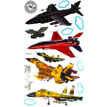 Fighter Jet 3D Wall Art Stickers