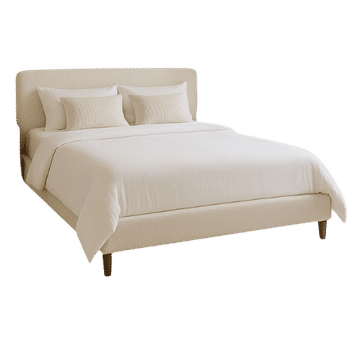 Innofurn-Upholstered Queen Bed Frame