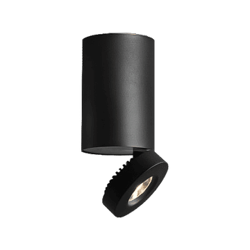 Modern Ceiling Spotlight 12W Black DL