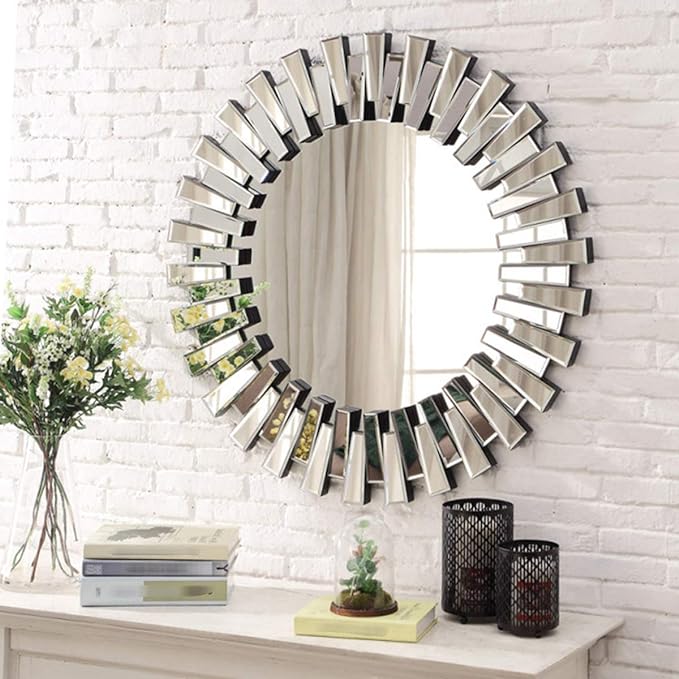 KC Furn-Capella Round Wall Mirror