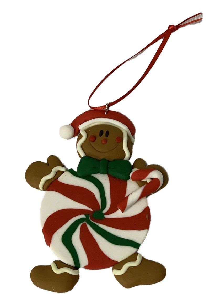 XMAS DECOR GINGERBREAD HANG