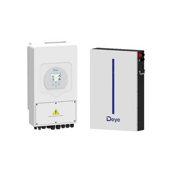 Deye 5KW Hybrid Inverter and Deye 6.1KwH Lithium-ion Battery Combo