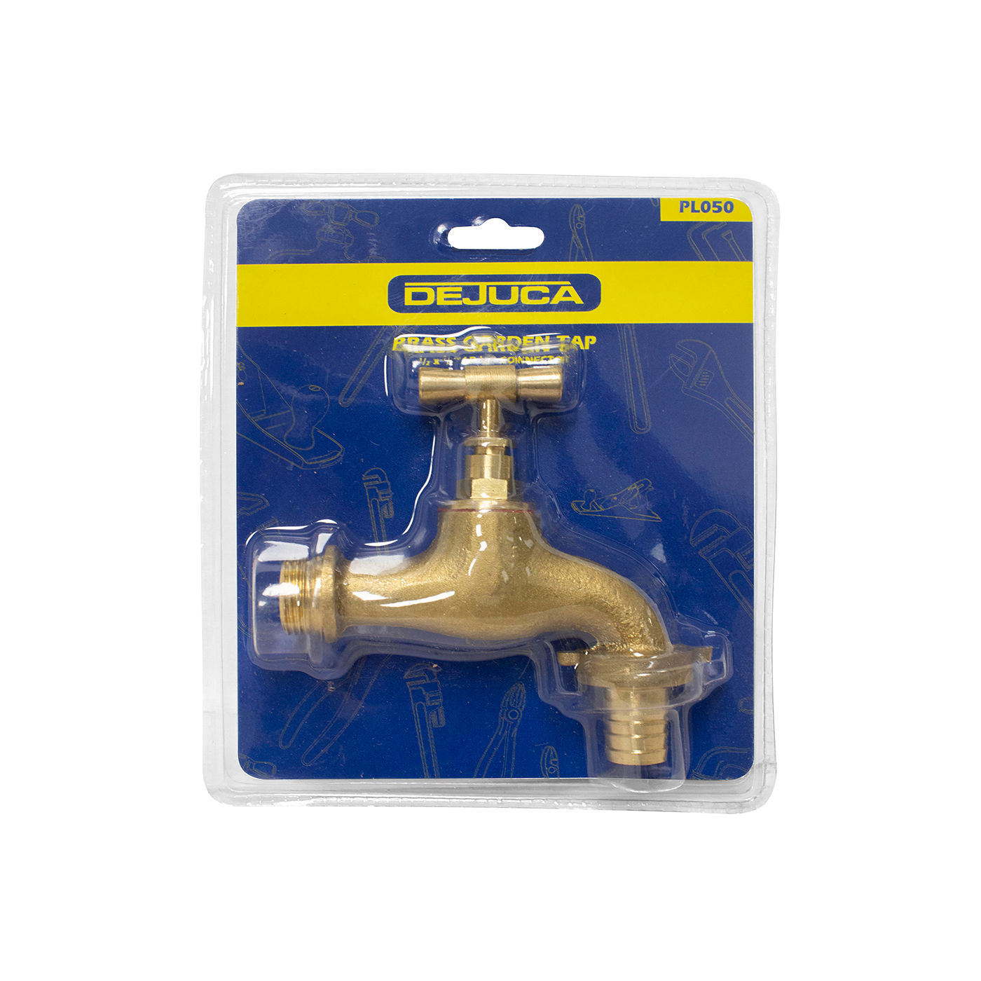 Dejuca - Garden Tap - Brass - Lp - 1/2 X 1/2 Inch - 1/2 Inch Conn. - 3 Pack