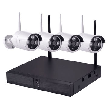 4CH 1080P Wifi NVR Outdoor Camera Kit System