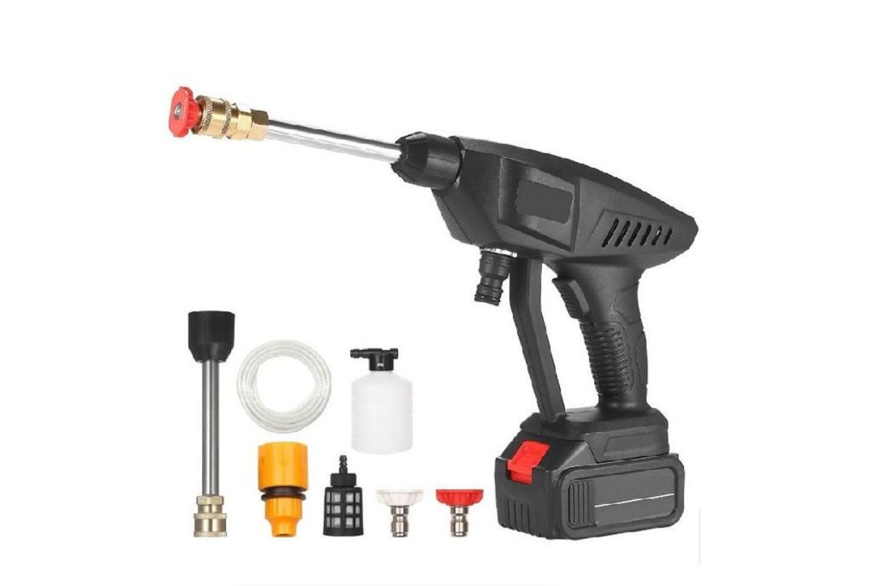Rechargeable High-Pressure 24V Car Washing Machine Gun