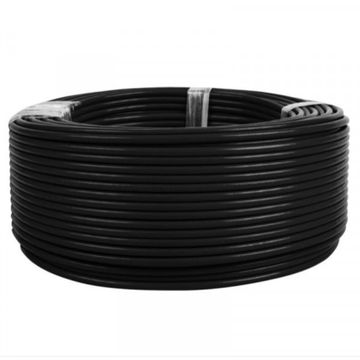 PVC Electric Cable - 4.0mm 100m Roll - Black