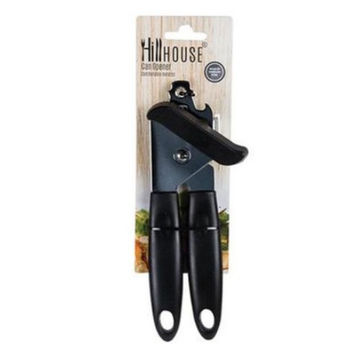 Can Opener - Stainless Steel - Black Handles
