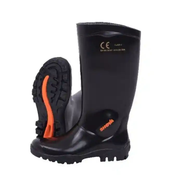 Neptun Shova Black Gumboot - UK 7