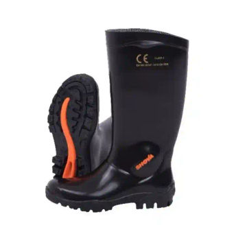 Neptun Shova Black Gumboot - UK 7