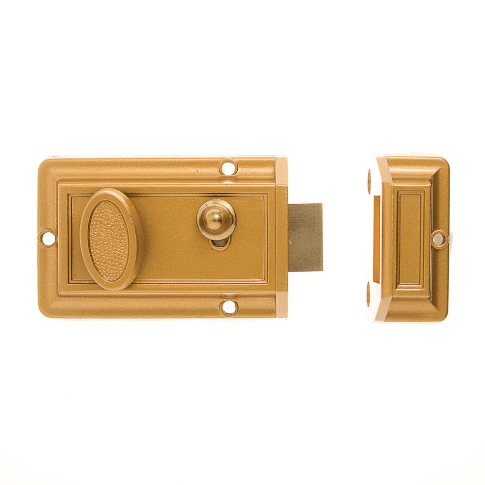 Rim Night Latch Set Complete