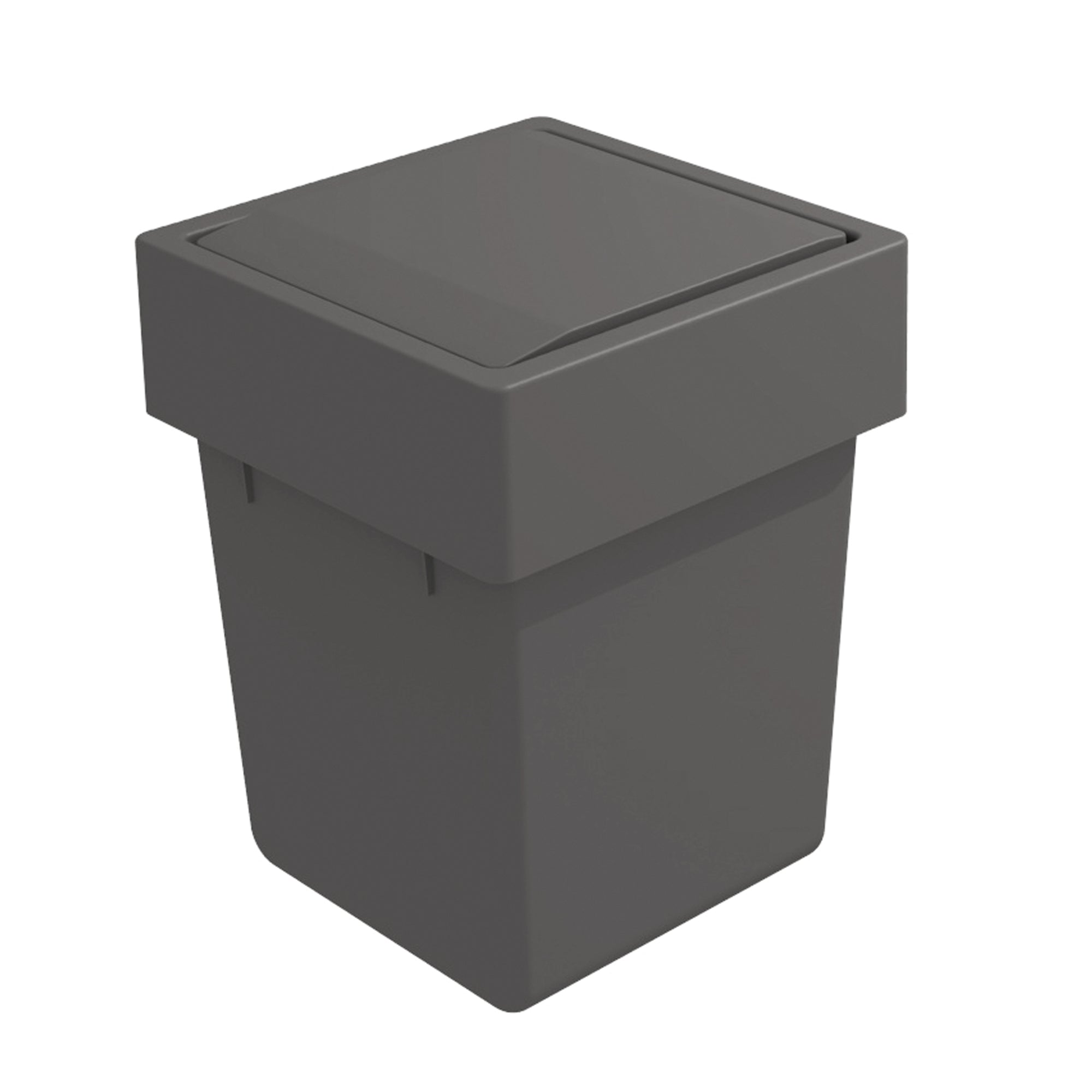 ROCO Onda Door Mounted Bin Orion Grey 5 Litre