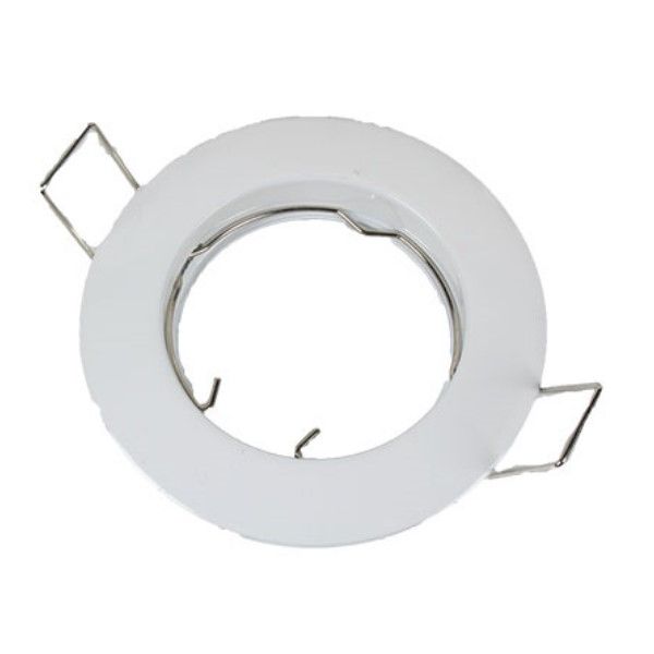 White 80mm Fixed Downlight MR16