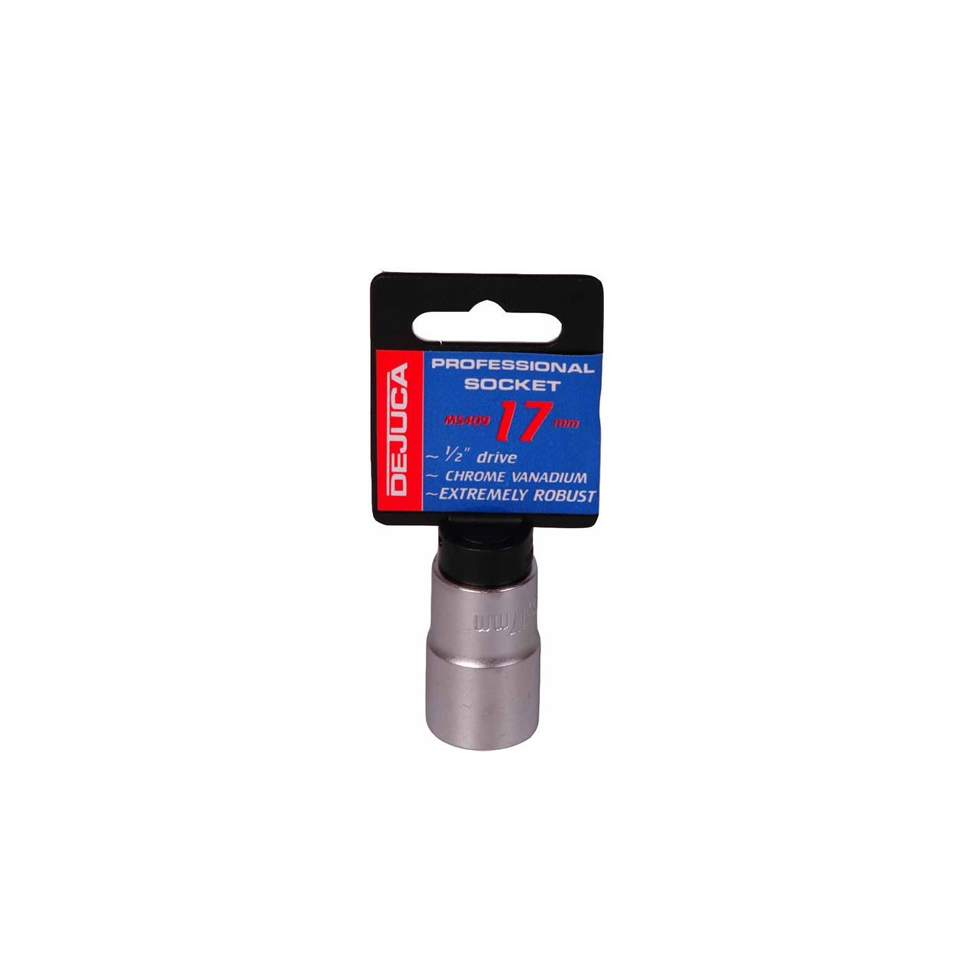Dejuca - Socket - Cv - Fd - 1/2 Inch drive - 6pt - 17mm - 6 Pack