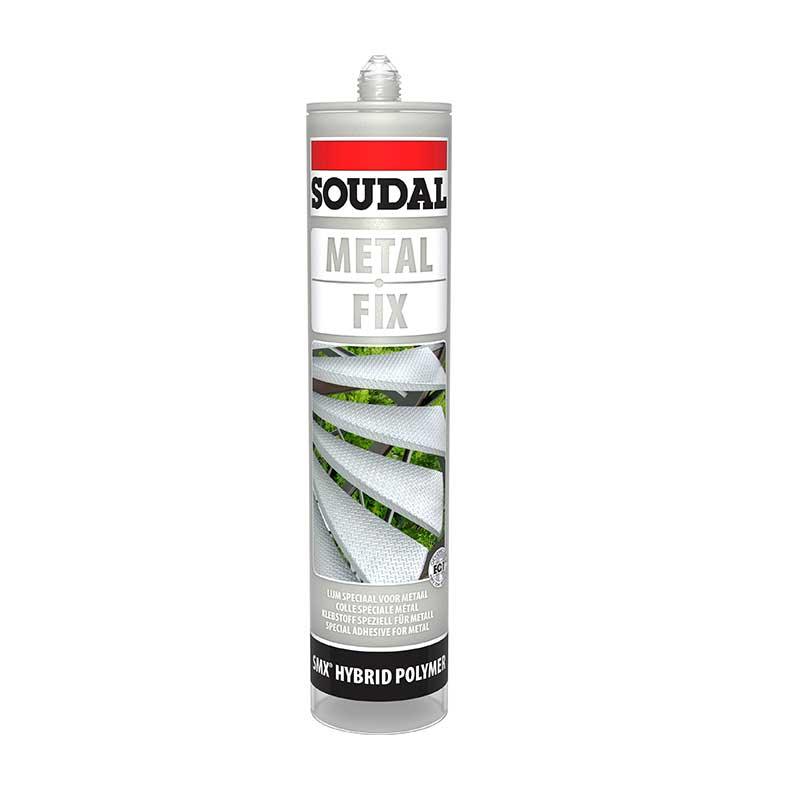 SOUDAL Metal Fix Polymer Hybrid Sealant Adhesive 290ml ( 6 Pack )