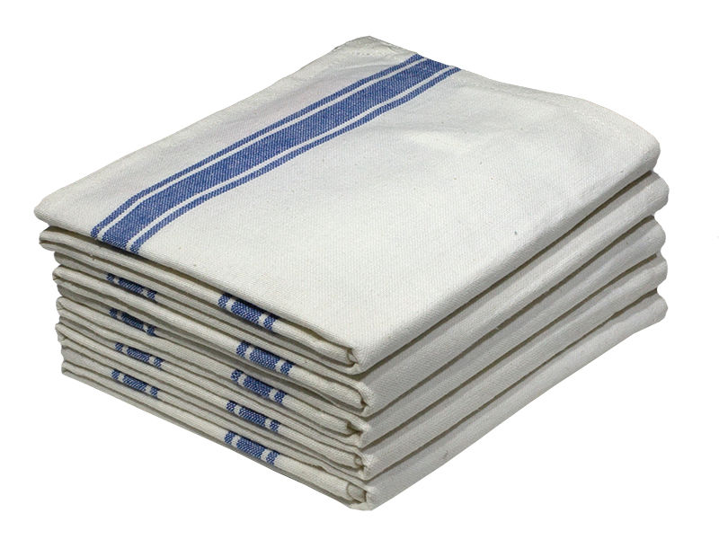 Bunty's Kitchen Towel - Design 2448 - 048x071cms - (05 Pc Pack) - Stripes - Tomato