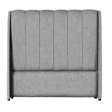 Damira Upholstered Wingback Headboard Queen Monaco-Droplet