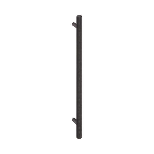 Cupboard Handle - Modern - Knurled Matte Black