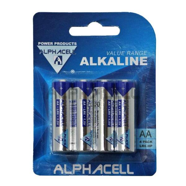 Alkaline Value AA LR6 4pc - CARDED