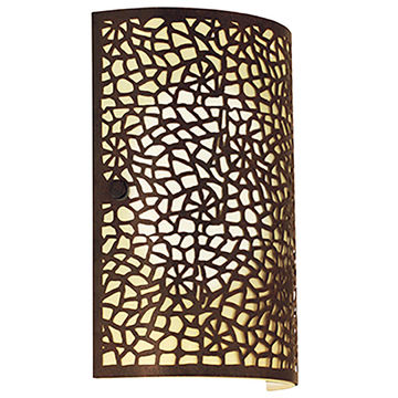 Almera - Wall Light - 180mm - Antique Brown