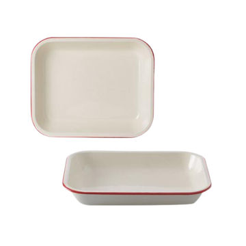 Baking Pan 34cm Enamel