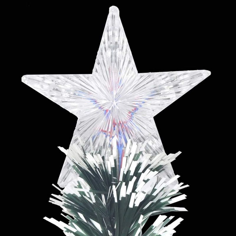 15cm Christmas Tree Top LED Star White - ZYF-D105