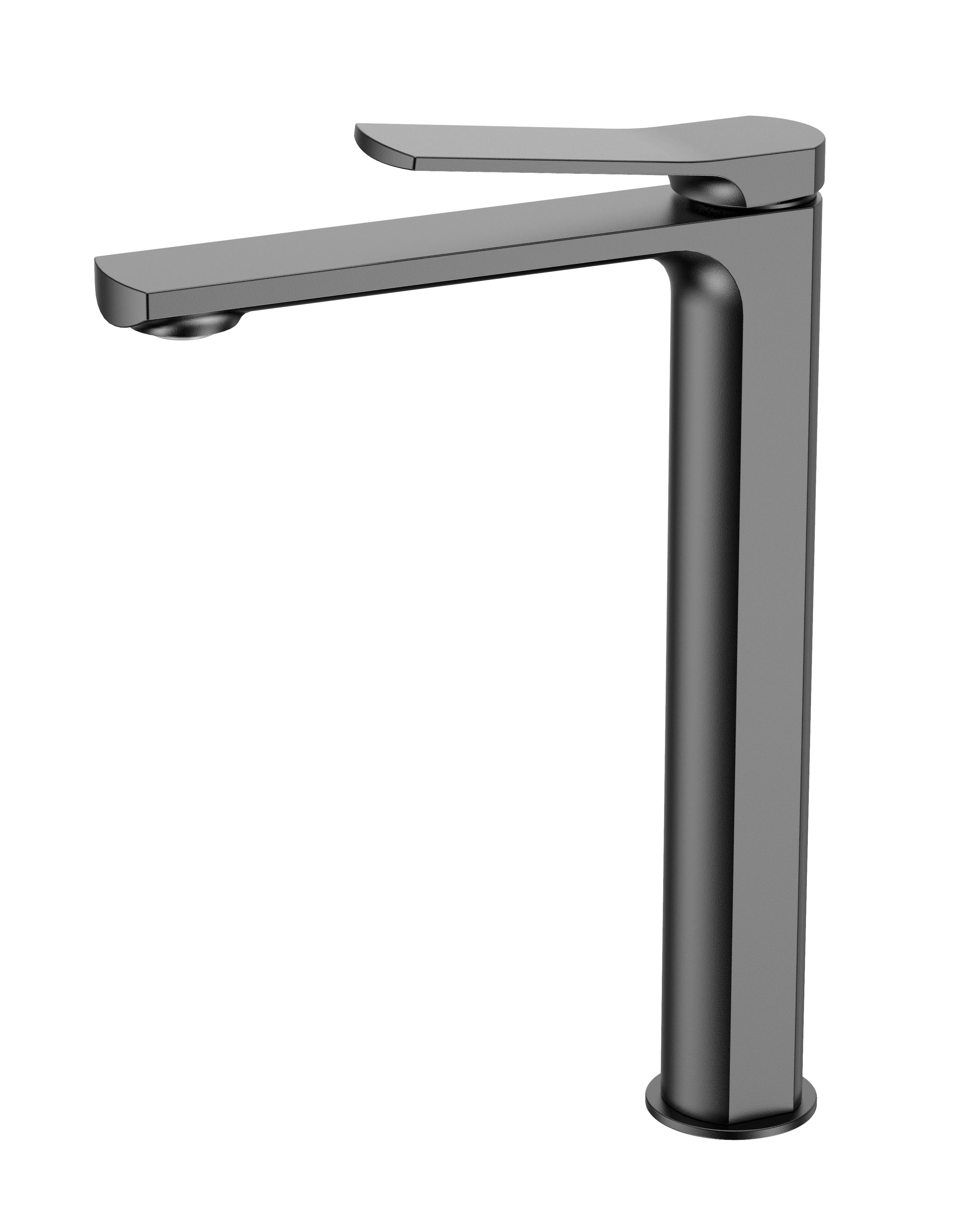 Verona Basin Mixer Premio - Tall - Gun Metal Grey