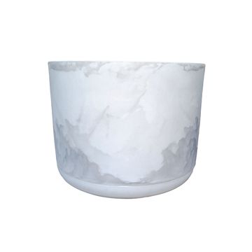 Match Cylinder Japi Planter With Saucer