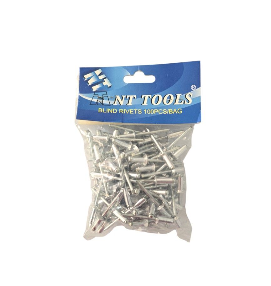 NT TOOLS Blind Pop Rivets 4.8x12mm 100pcs