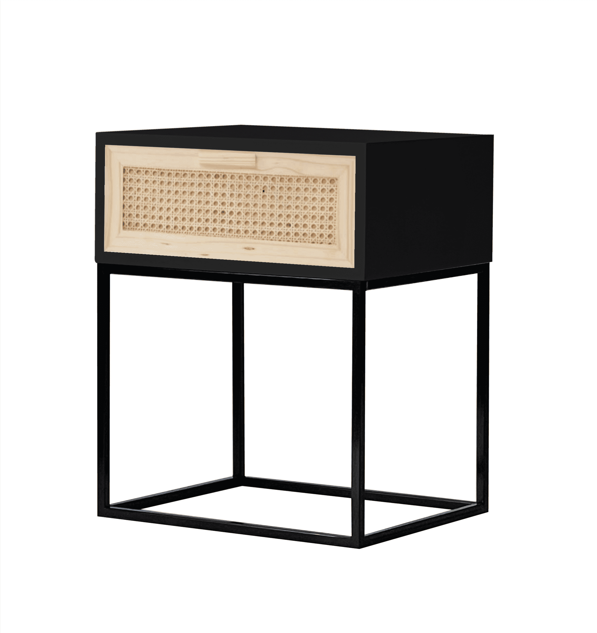 Delta 1 Drawer Pedestal - Black