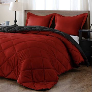 Comforter Set Red Double