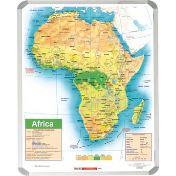 Africa General Educational Map (1500*1200mm)
