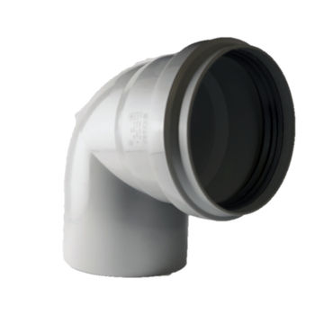 EDT  EuroDrain KESSEL ''Push-Fit'' 50mm 90' Elbow with Socket