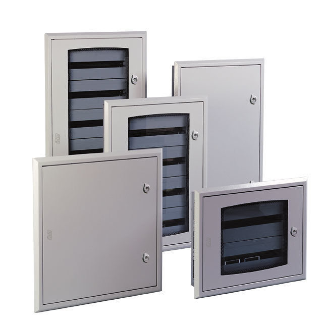 48WAY IP40 SURFACE ENCLOSURE WITH OPAQUE DOOR;
INCL. LIDS, RAILS AND FIXING ACCESSORIES.(2X24W)
