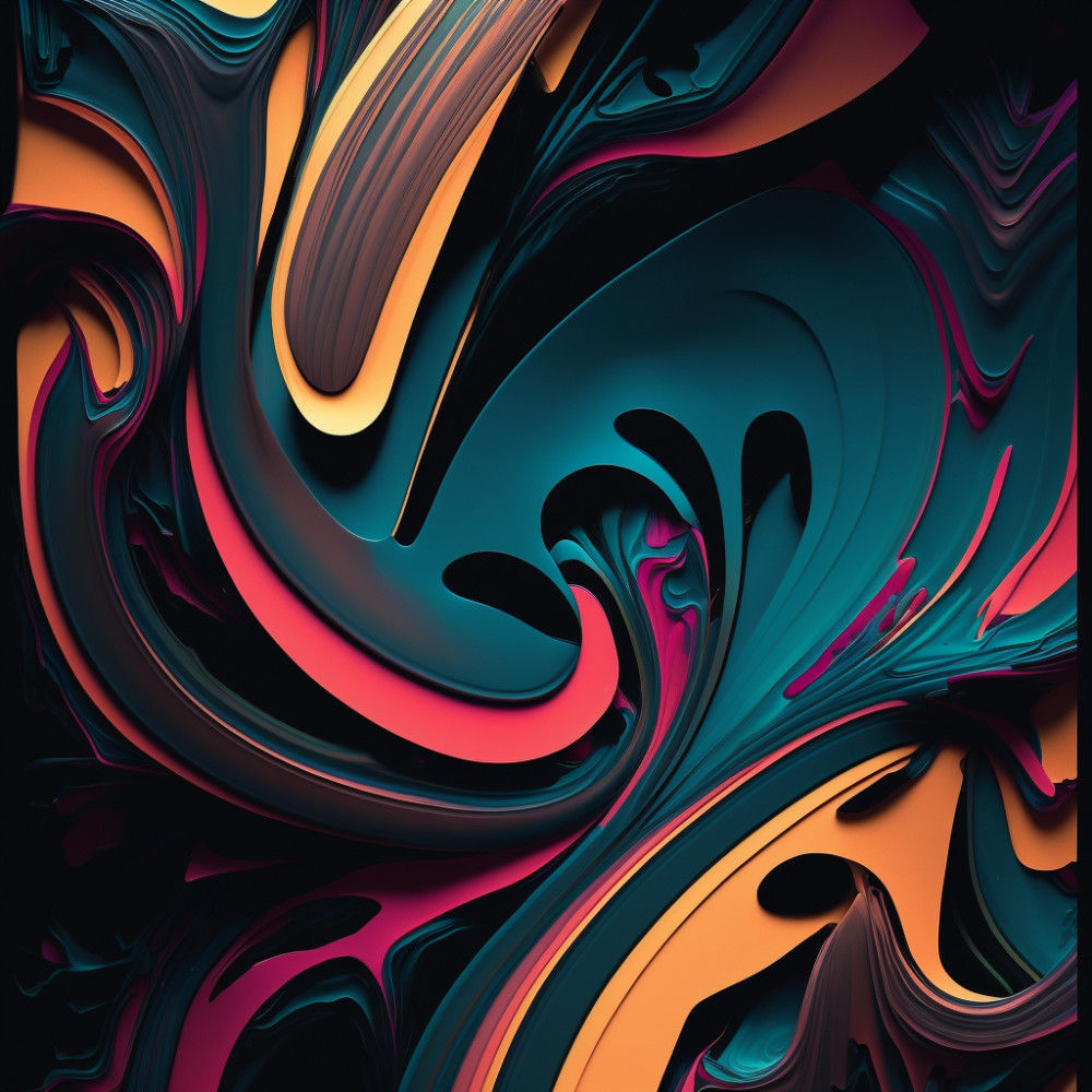 Canvas Wall Art - Canvas Wall Art-Abstract Painting - B1216 - [120 x 80 cm]