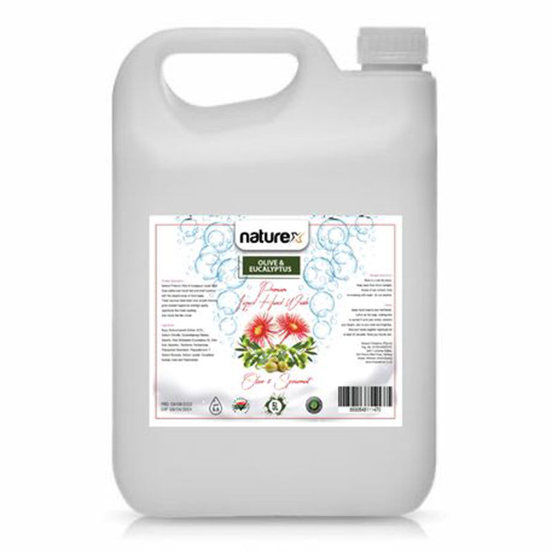 Naturex Antibacterial Hand Wash Olive & Spearmint 5L